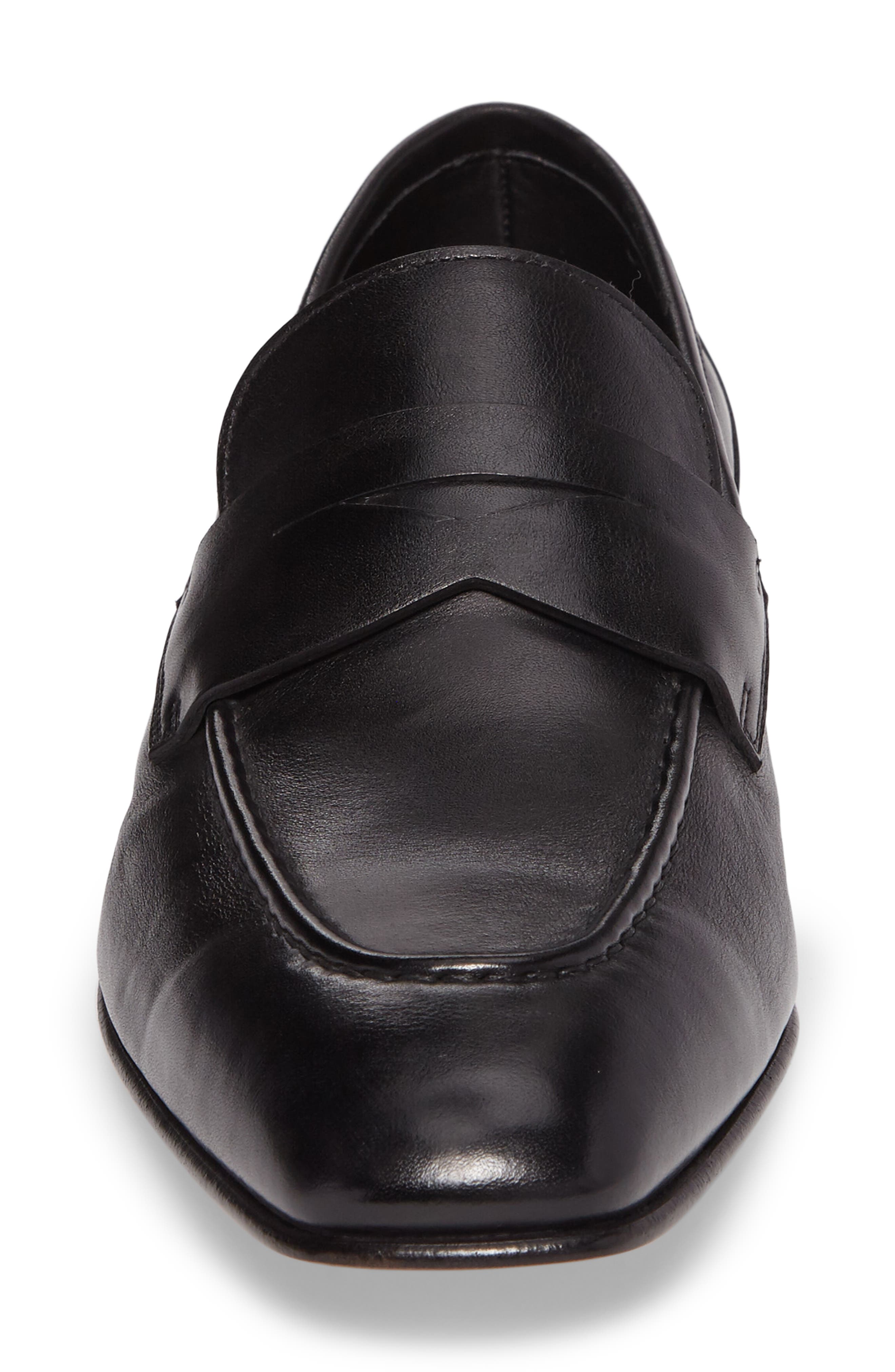 Santoni Gannon Penny Loafer, Alternate, color, 