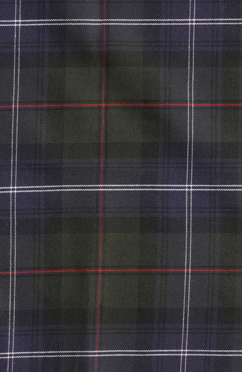 CLIFTON WILSON Plaid Cotton Pocket Square, Alternate, color,