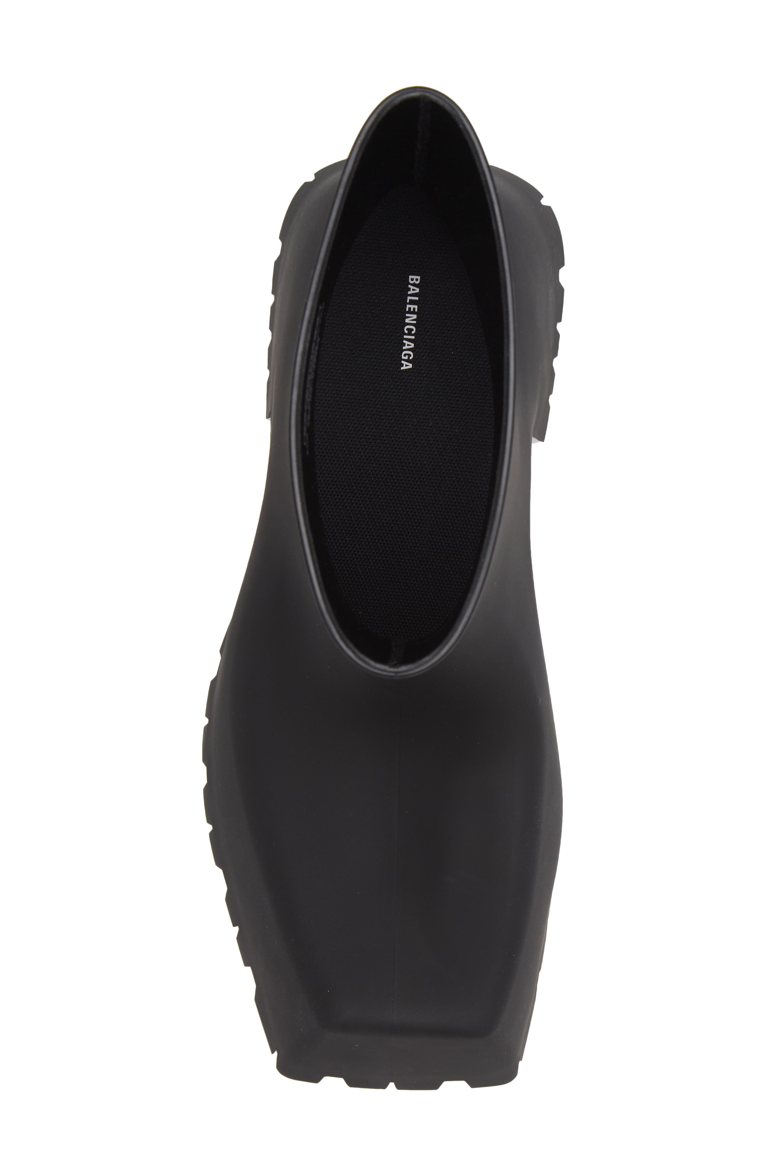 Balenciaga Trooper Rubber Boot, Alternate, color, 