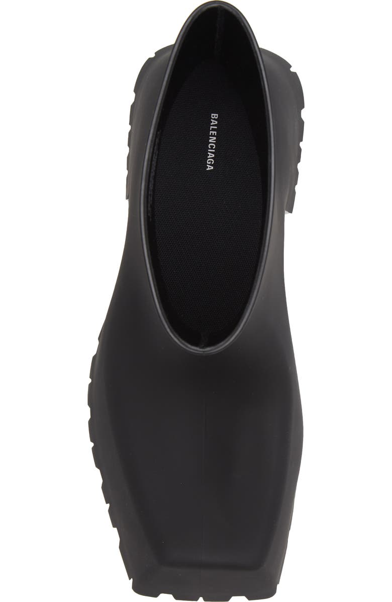 Balenciaga Trooper Rubber Boot, Alternate, color,