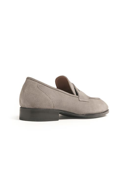 Belmont Penny Loafer, Alternate, color, Dover Cliff Taupe Suede