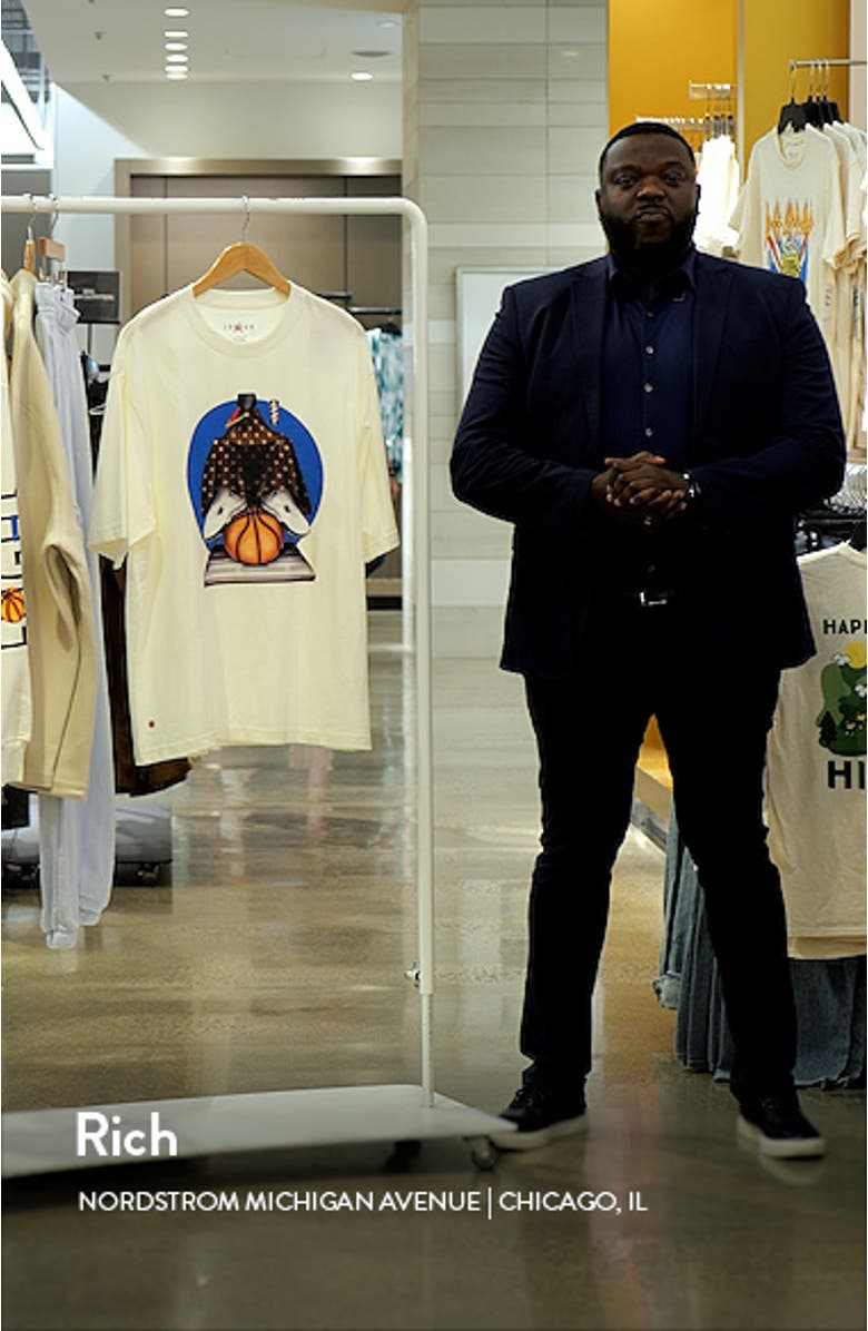 x Darien Birks Artist Series Cotton Graphic T-Shirt, sales video thumbnail