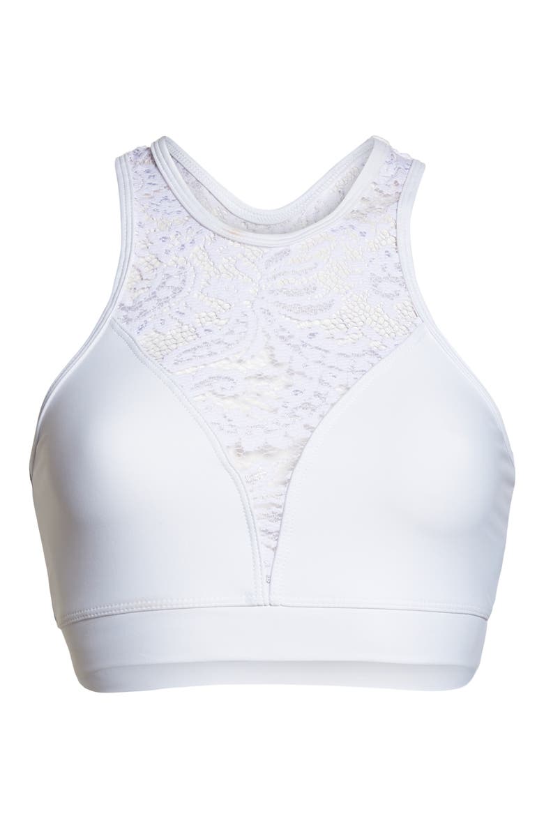 Sports Bra, Alternate, color, WHITE LACE