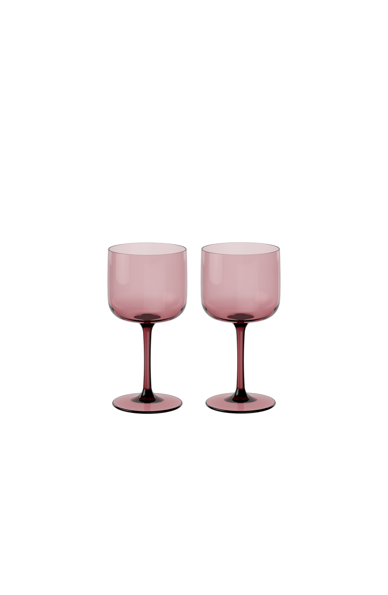 Villeroy & Boch Like Grape Wine / Water Glass Pair, Main, color, Grape