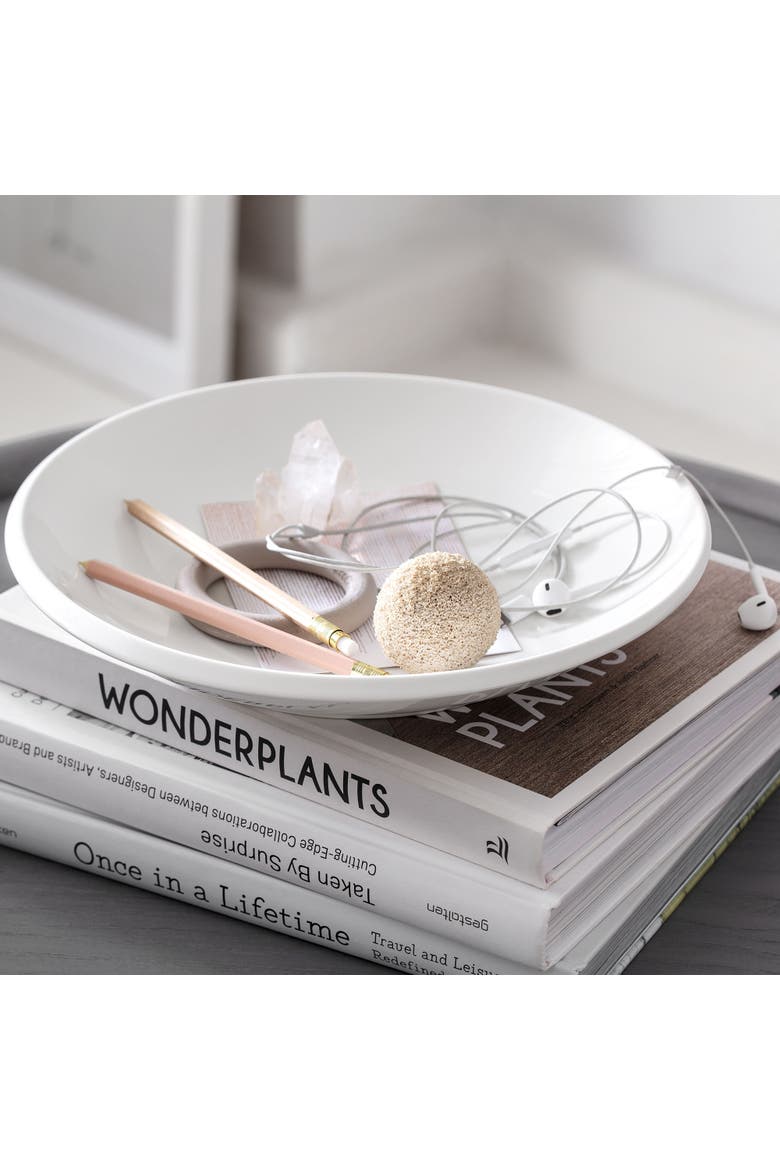 NewMoon Pasta Bowl, Alternate, color, white