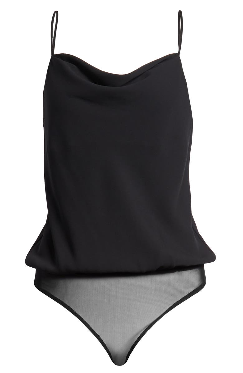 ASTR the Label Cowl Neck Bodysuit, Alternate, color,