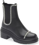 Stuart Weitzman Norah Demipearl Chelsea Boot