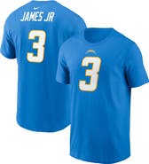 Nike Men's Nike Derwin James Jr. Powder Blue Los Angeles Chargers Player Name & Number T-Shirt