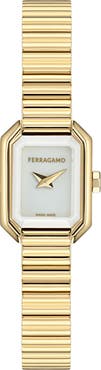 FERRAGAMO Crystal Petite Bracelet Watch, 15mm x 20mm