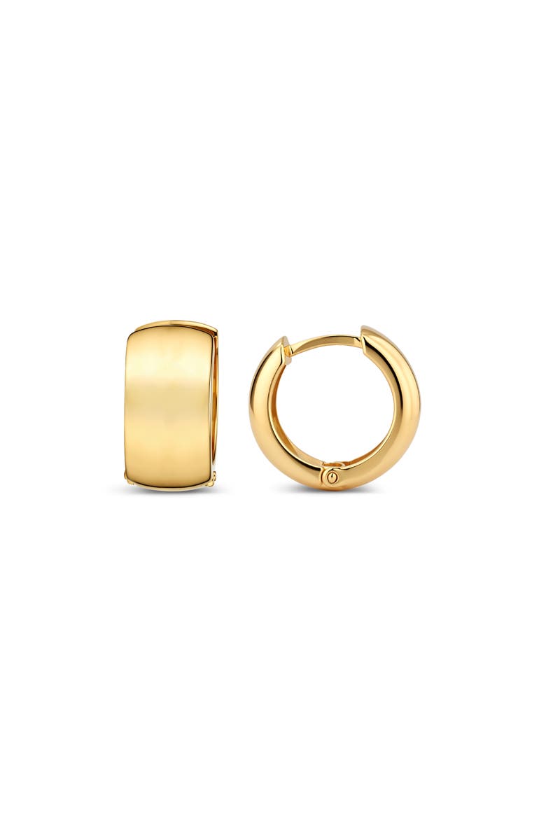 10mm Hoop Earrings in 14K Gold, Main, color, Yellow Gold