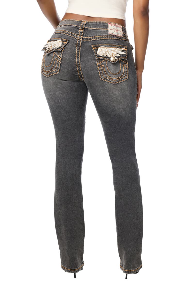 Billie Mid Rise Straight Leg Jeans, Alternate, color, STARPATH