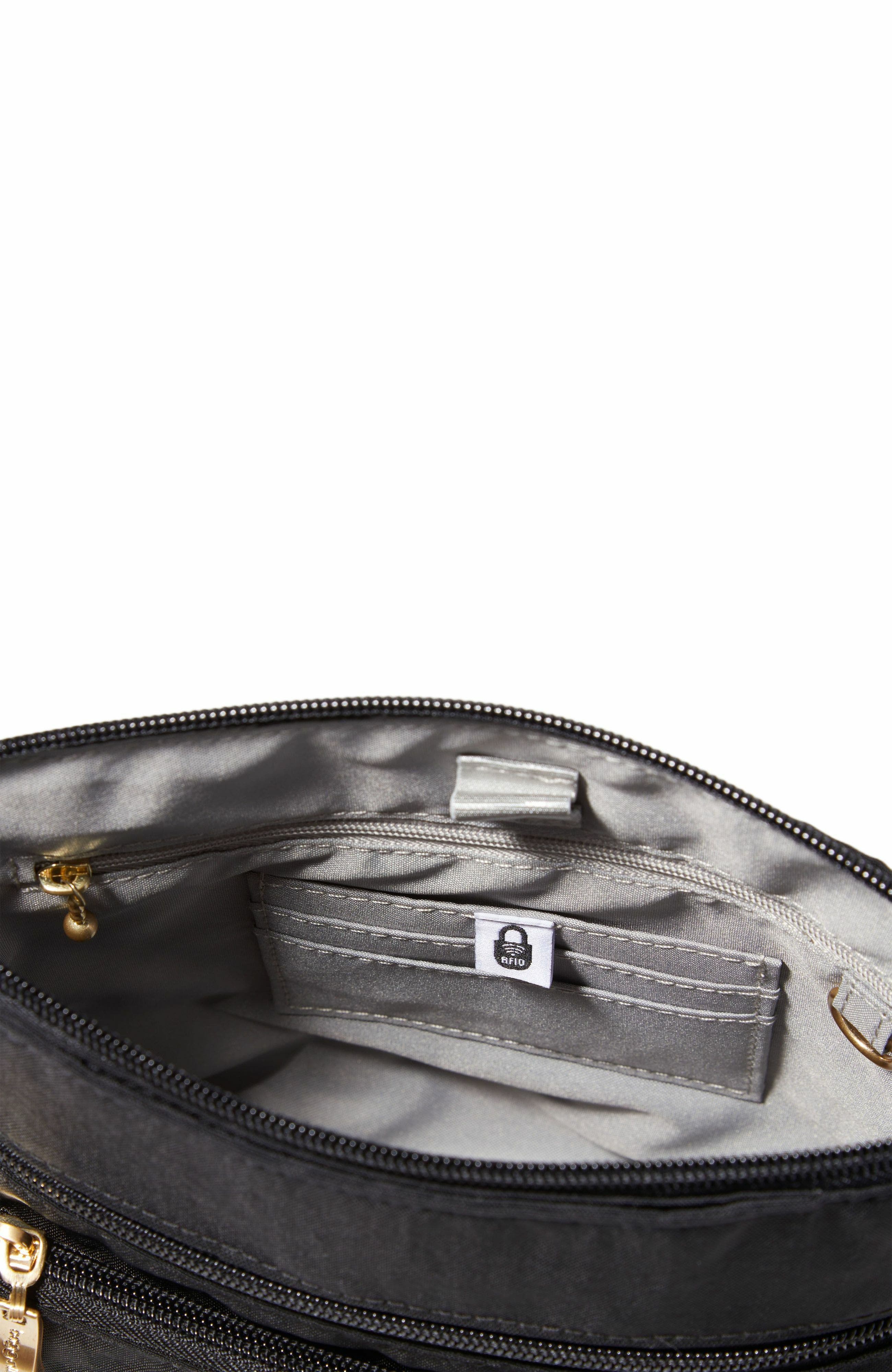 BAGGALLINI Modern Pocket Crossbody Bag, Alternate, color, Black With Gold Hardware