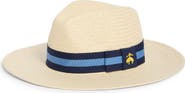Brooks Brothers Stripe Grosgrain Band Fedora