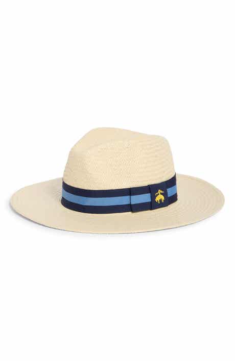 Stripe Grosgrain Band Fedora
