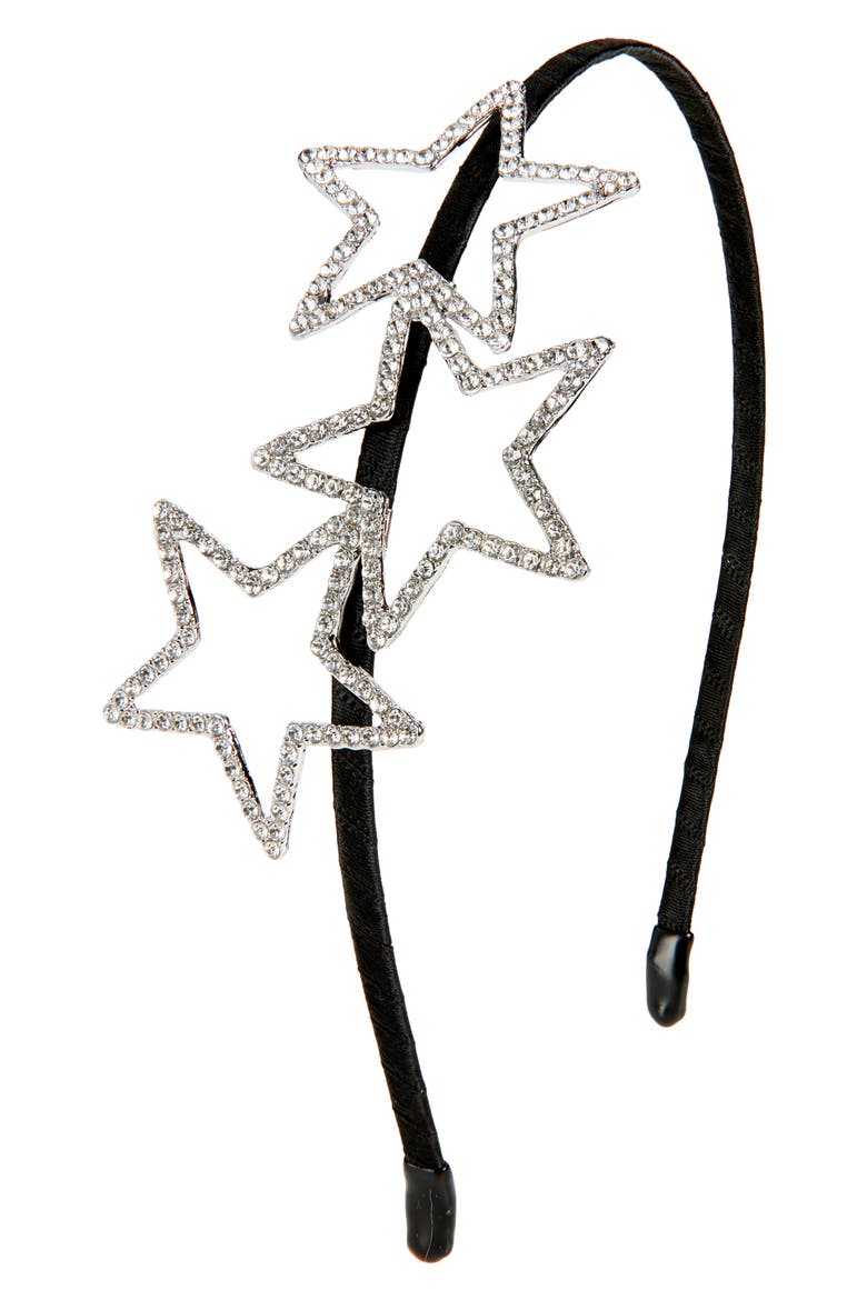 Kids' Star Headband, Main, color, SILVER