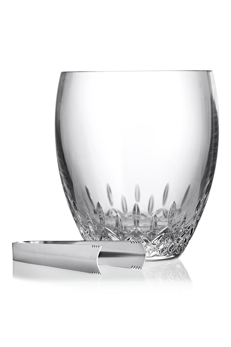 Lismore Essence Leaded Crystal Ice Bucket, Main, color, NO COLOR