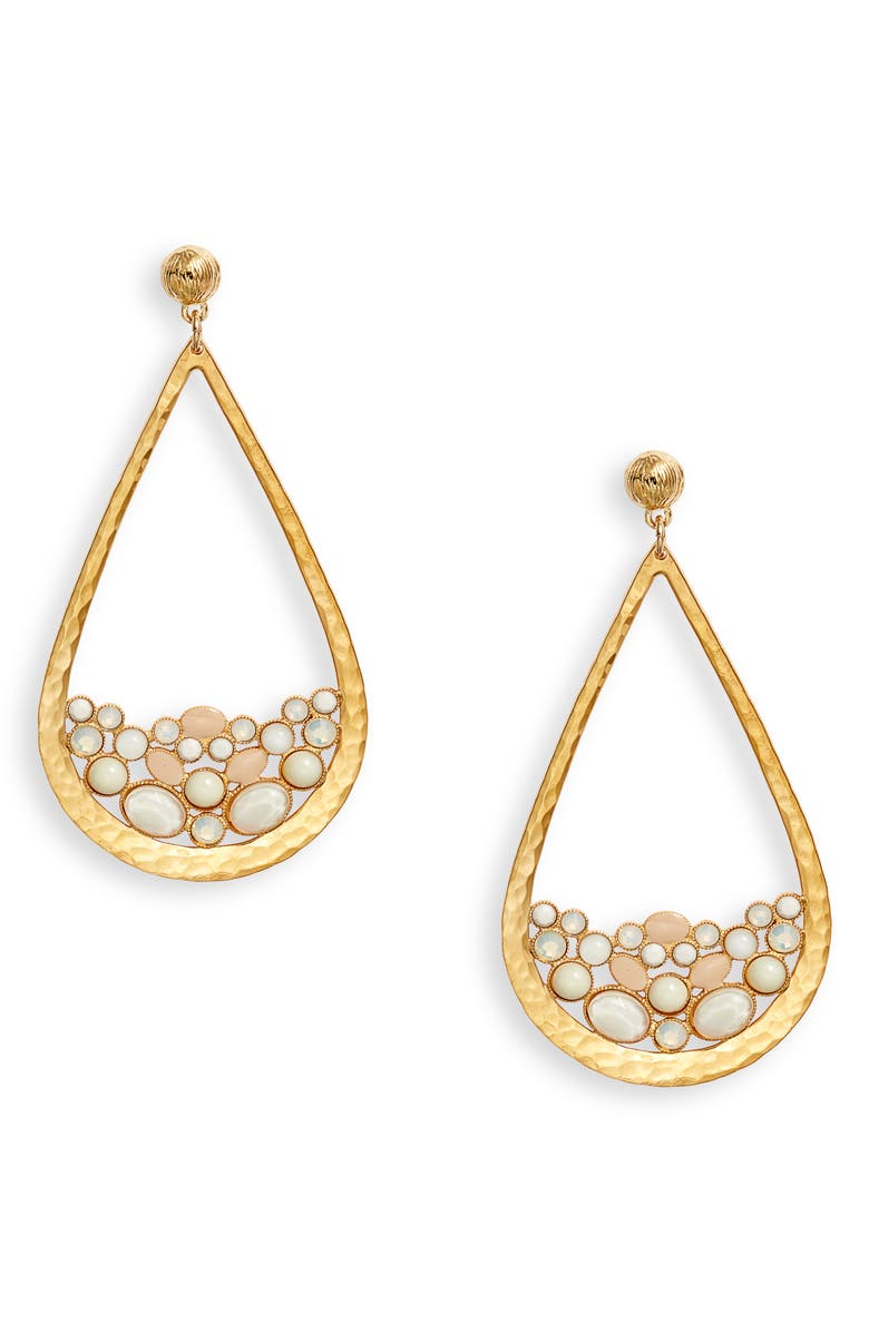 Gas Bijoux Byzance Teardrop Earrings, Main, color, 