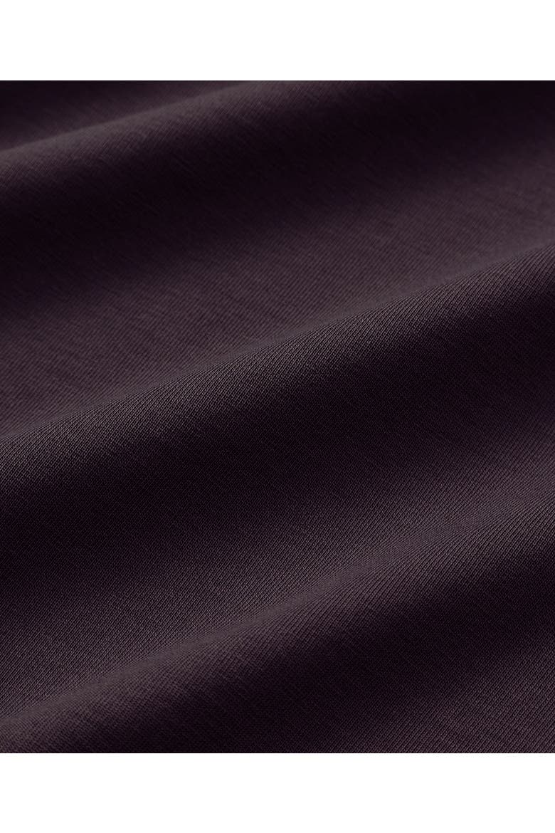 Luxe Stretch Jersey Slim Long Sleeve Tee, Alternate, color, Plum