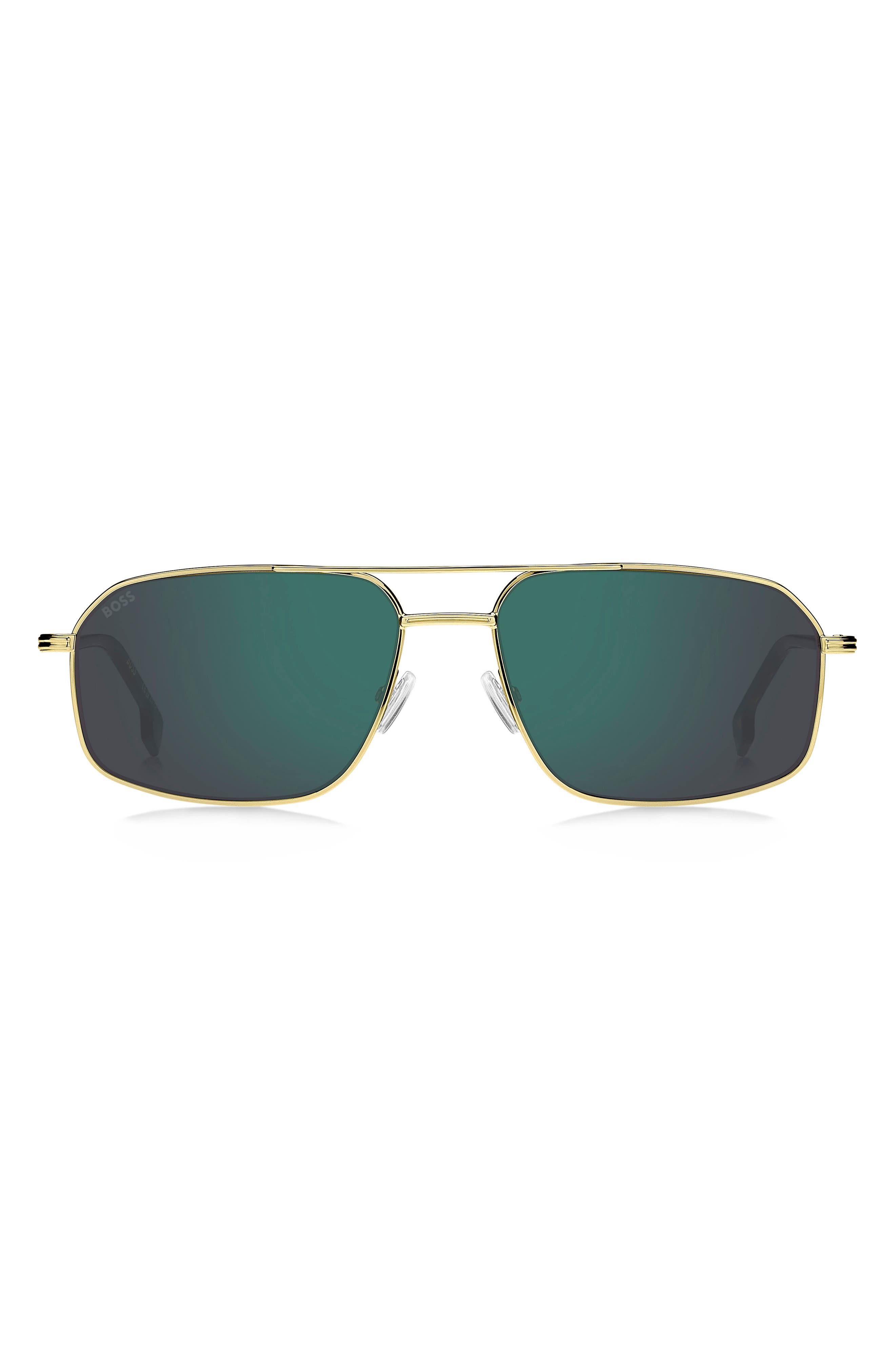 BOSS 58mm Aviator Sunglasses