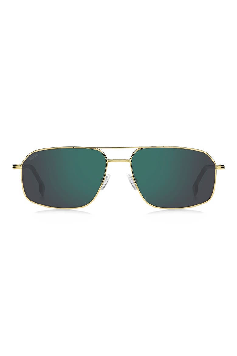 58mm Aviator Sunglasses, Main, color, 0J5G-MT