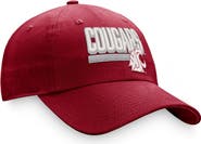 TOP OF THE WORLD Men's Top of the World Crimson Washington State Cougars Slice Adjustable Hat