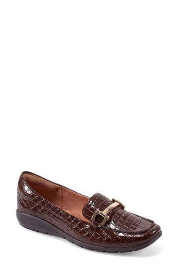 Easy Spirit Andra Bit Loafer In Brown