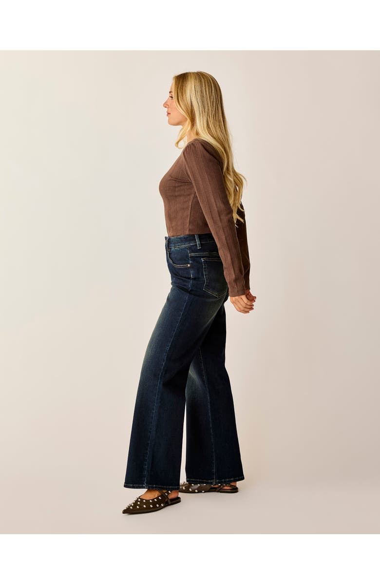 Carve Designs Audrey Wide Leg, Alternate, color, Dark Rinse