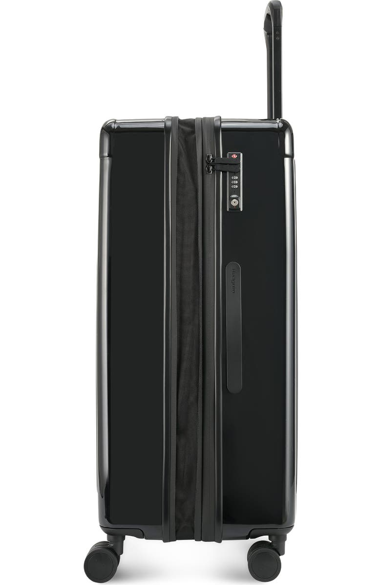 Hedgren Nostos Glossy Large Spinner Suitcase, Alternate, color, Nocturne