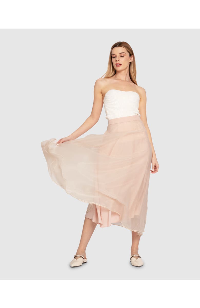 Belle & Bloom Make My Dreams Ballet Skirt, Alternate, color, Dusty Rose
