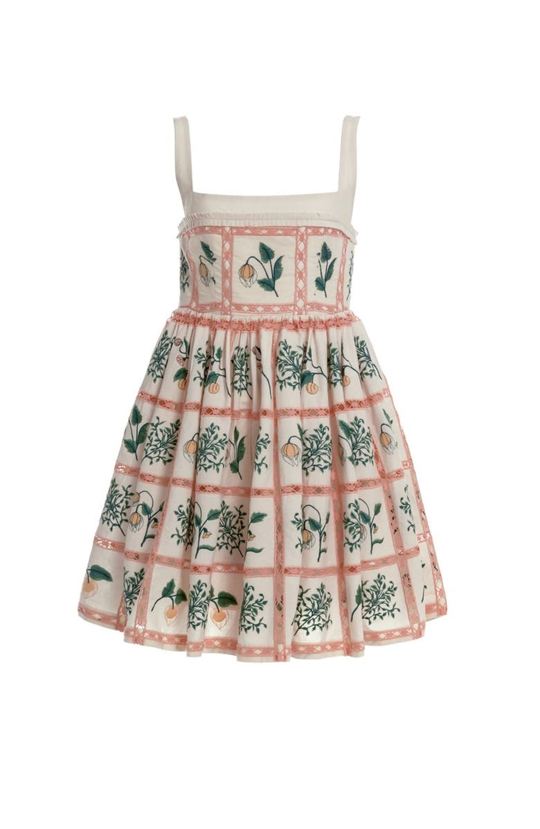 Agua by Agua Bendita Barbara Uchuva Mini Dress, Main, color, Multi