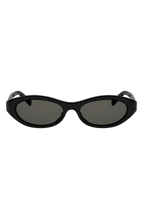 Triomphe Mini 54mm Oval Sunglasses