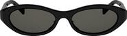 CELINE Triomphe Mini 54mm Oval Sunglasses