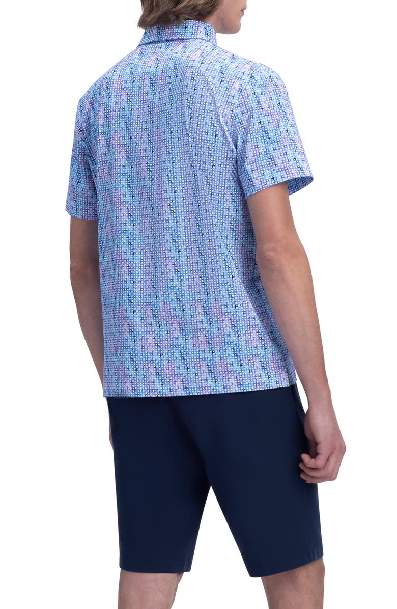 Bugatchi OoohCotton<sup>®</sup> Dot Tech Polo, Alternate, color, 