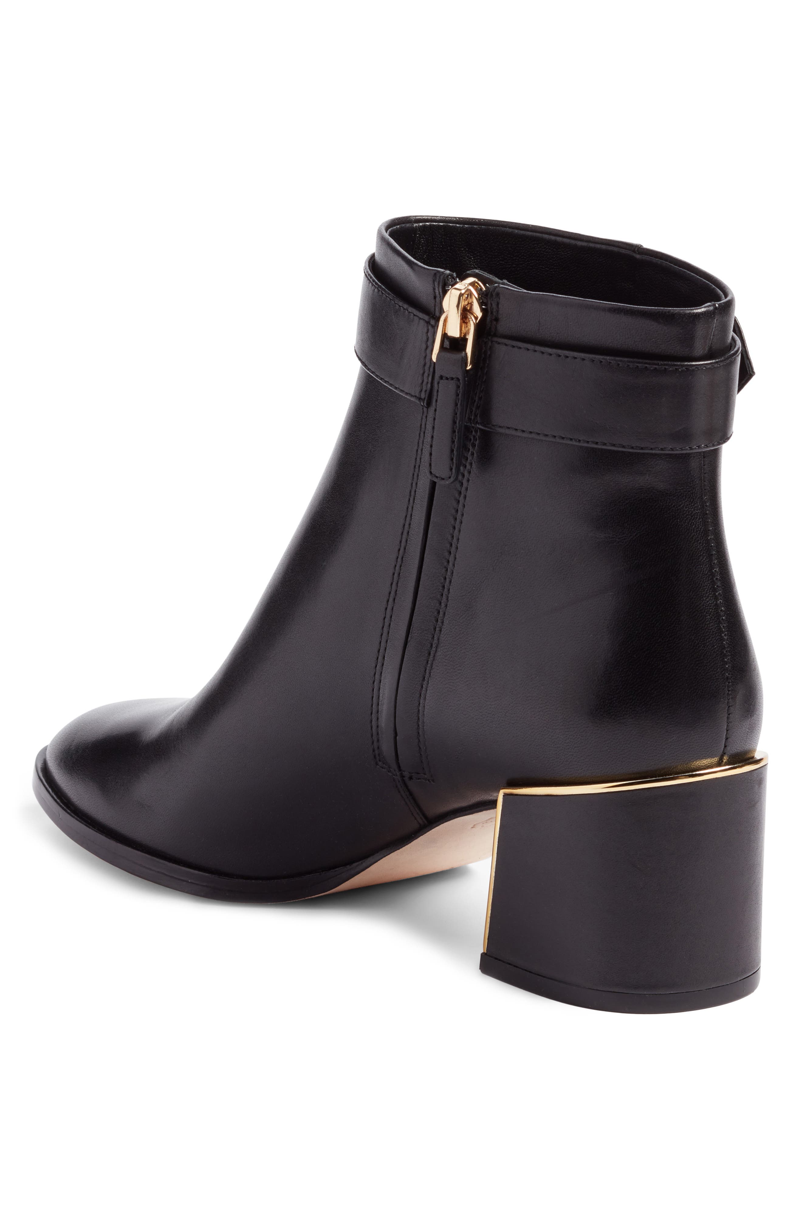 Tory Burch Sofia Buckle Strap Bootie, Alternate, color, 