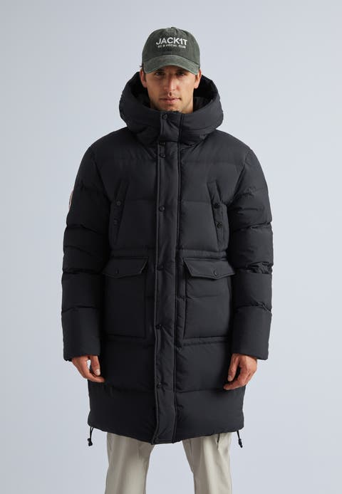 Insulated Longline Puffer Coat