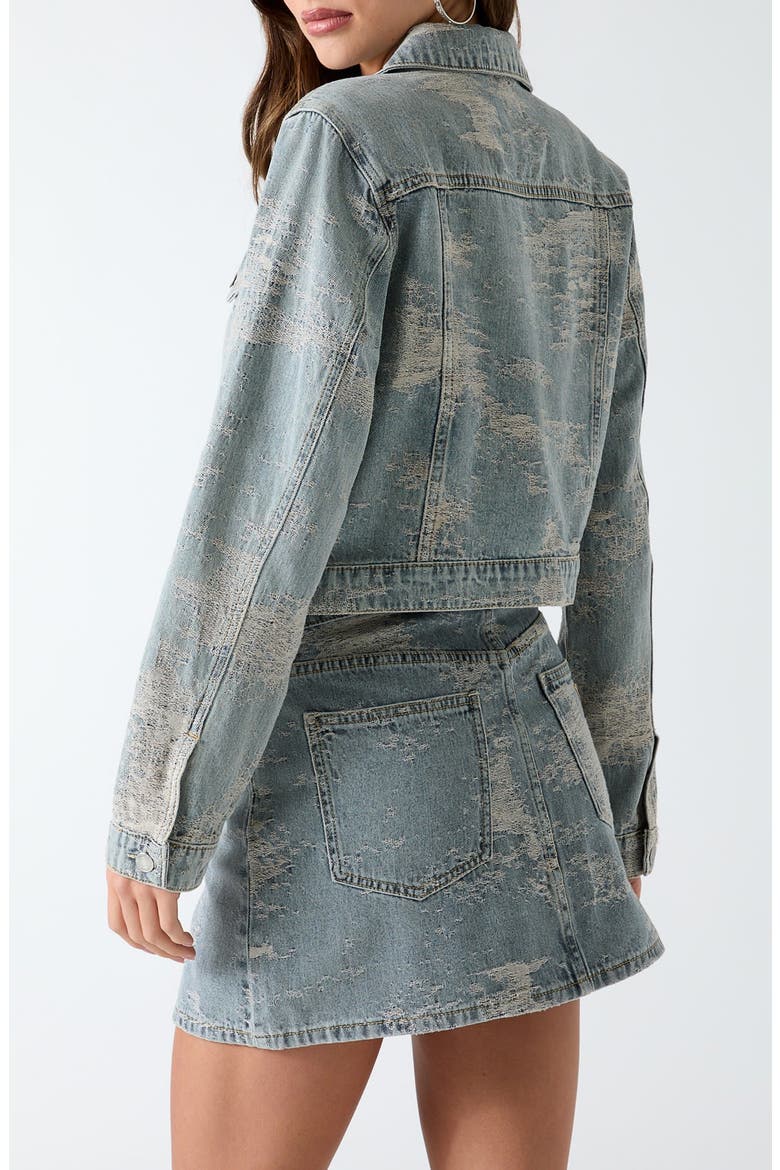 Billie Denim Jacket, Alternate, color, LIGHT WASH