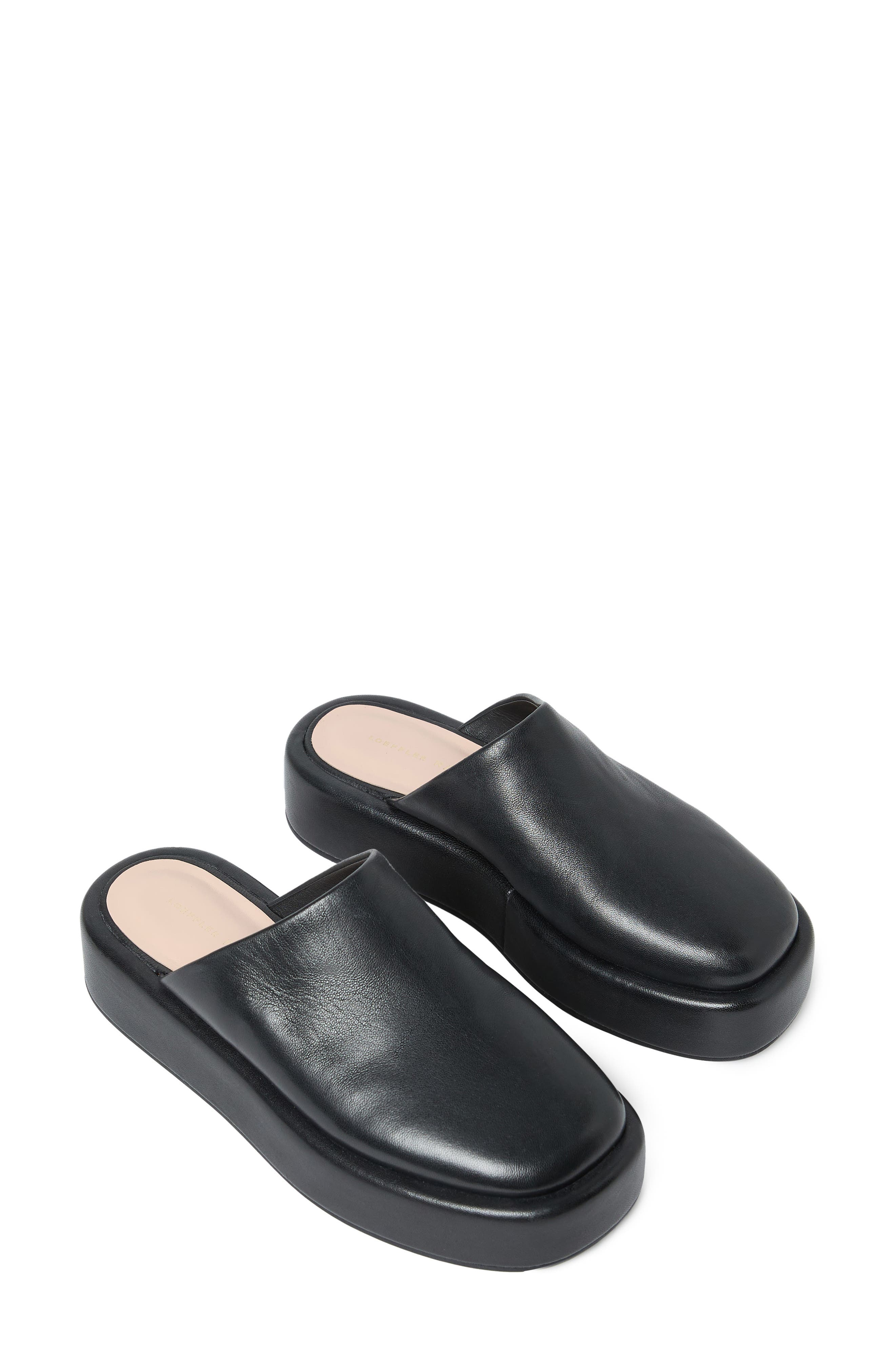 Loeffler Randall Haven Platform Clog, Alternate, color, Black