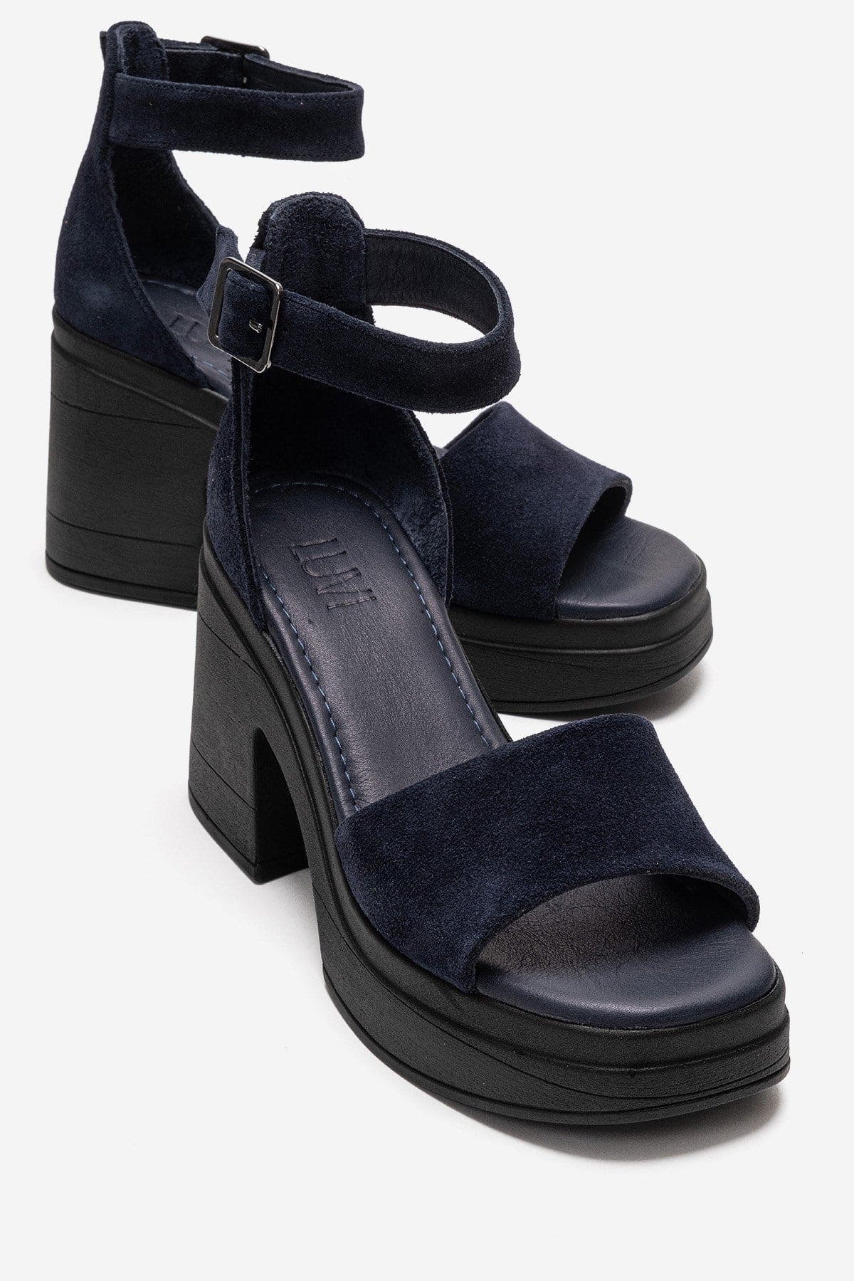  Navy Suede