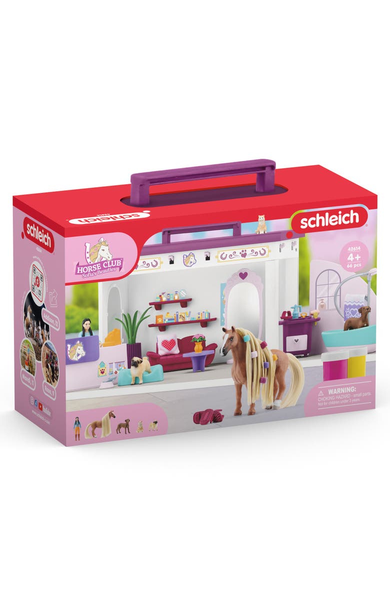Schleich Sofia's Beauties Pet Salon, 66 Piece Playset, Kids Ages 4+, Alternate, color, 