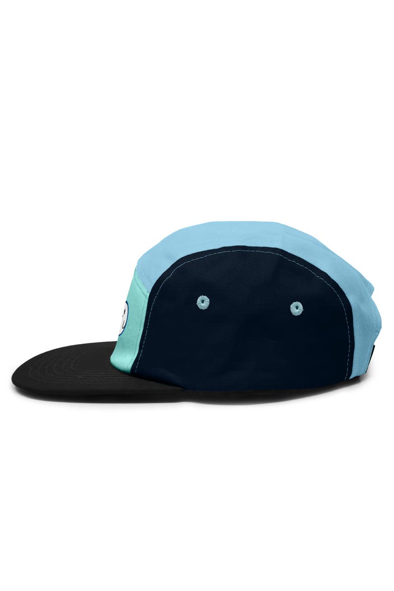 Mens Ghost 5 Panel Camper Hat, Alternate, color, Light Blue