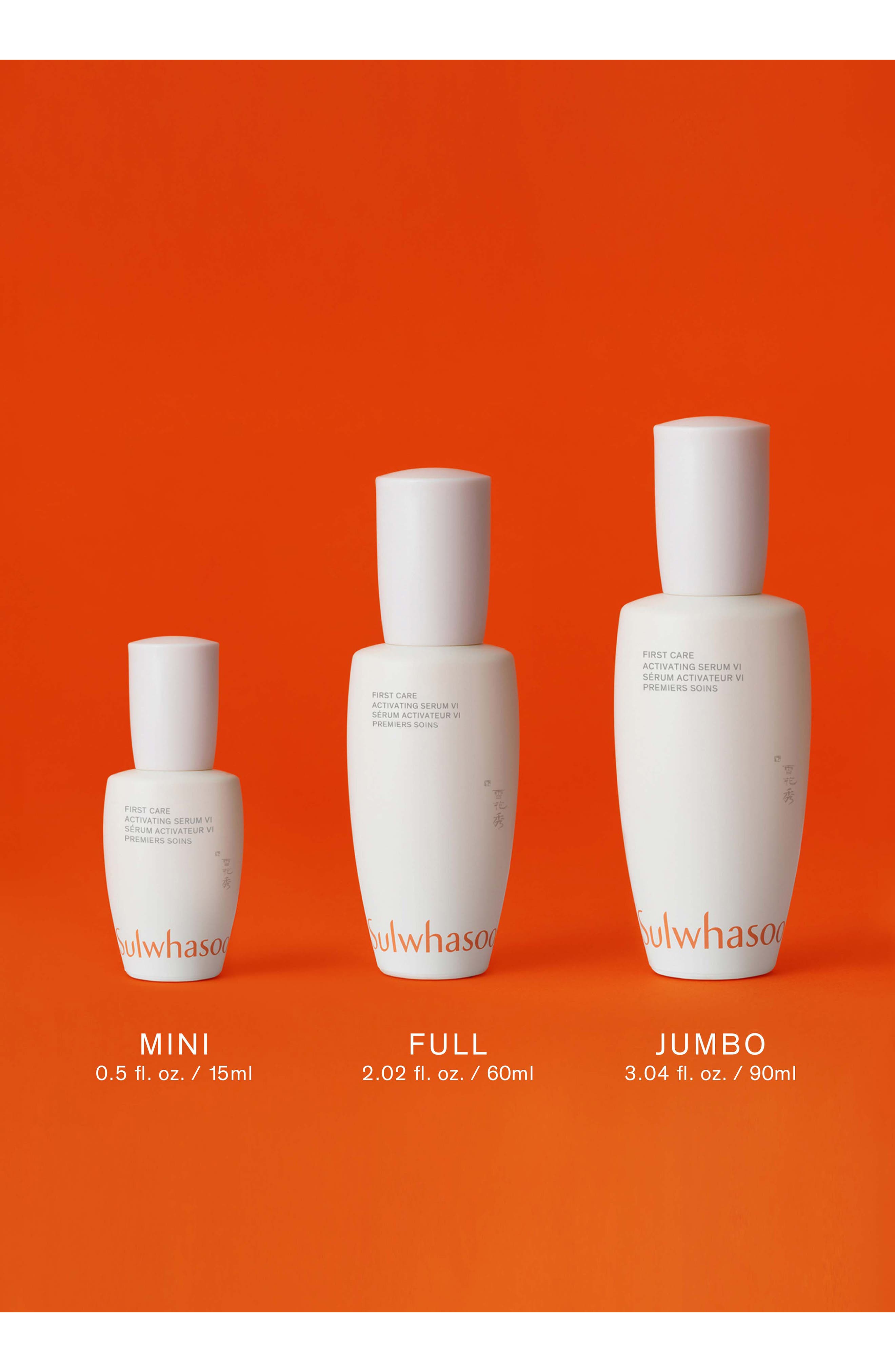 Sulwhasoo Jumbo First Care Activating Serum VI $140 Value (Women