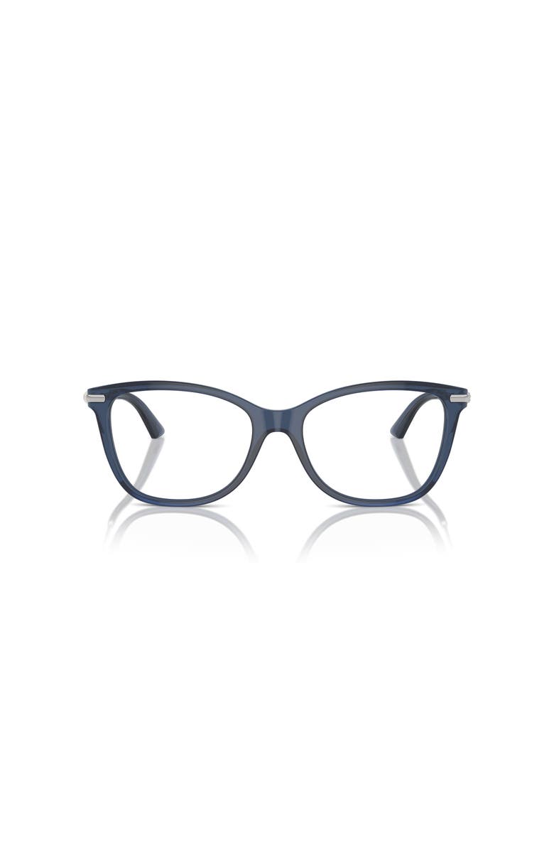 Jimmy Choo 54mm Rectangle optical glasses, Alternate, color, Blue