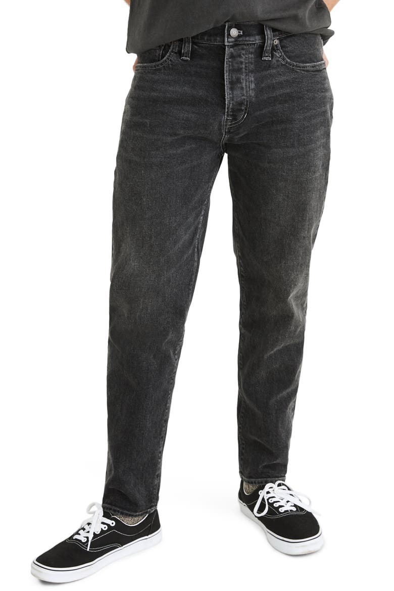 Relaxed Fit Tapered Leg Authentic Flex Jeans, Main, color, CLAYBROOK
