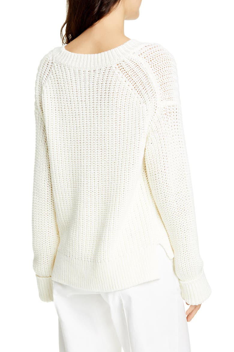 Solid Sweater, Alternate, color, NATURAL