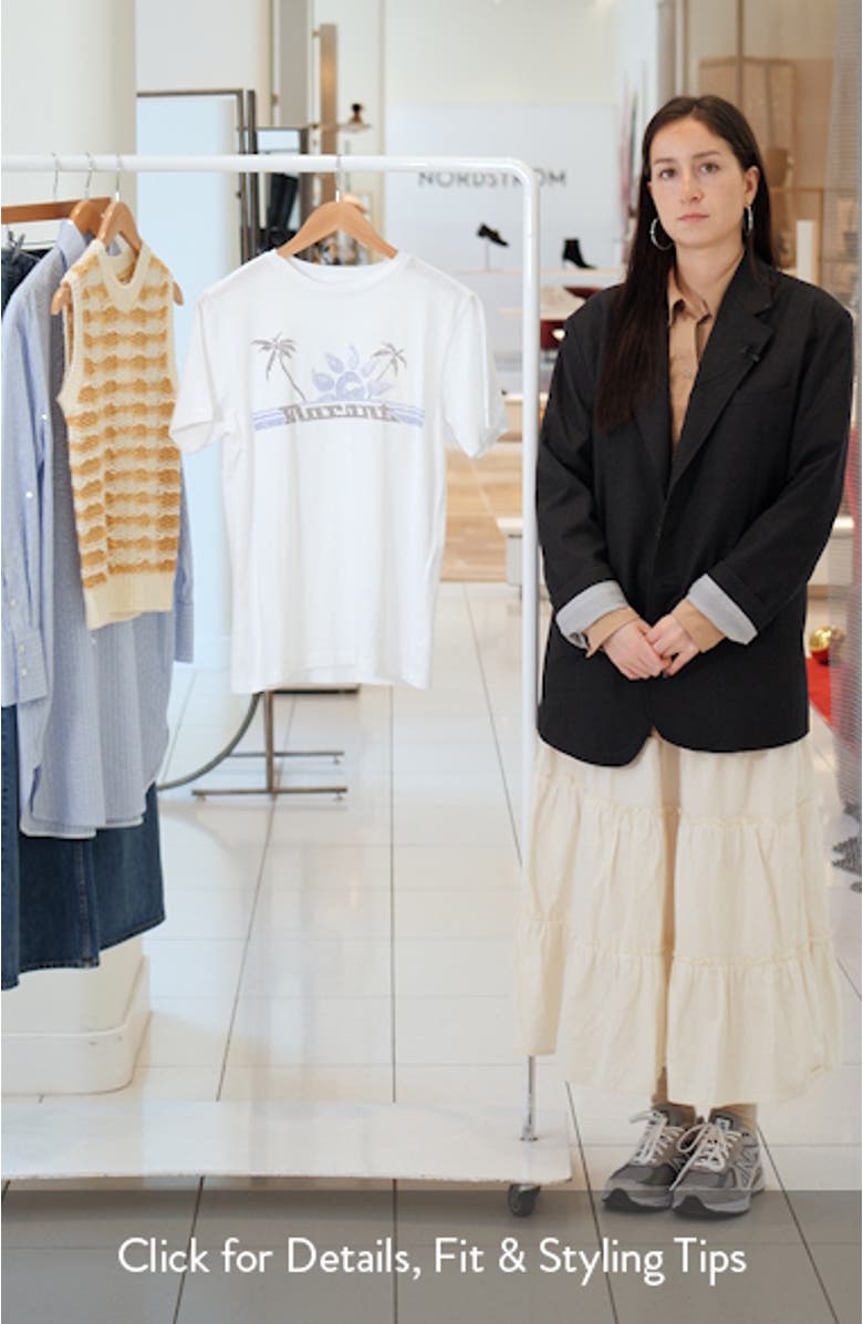 Zewel Oversize Cotton Graphic T-Shirt, sales video thumbnail