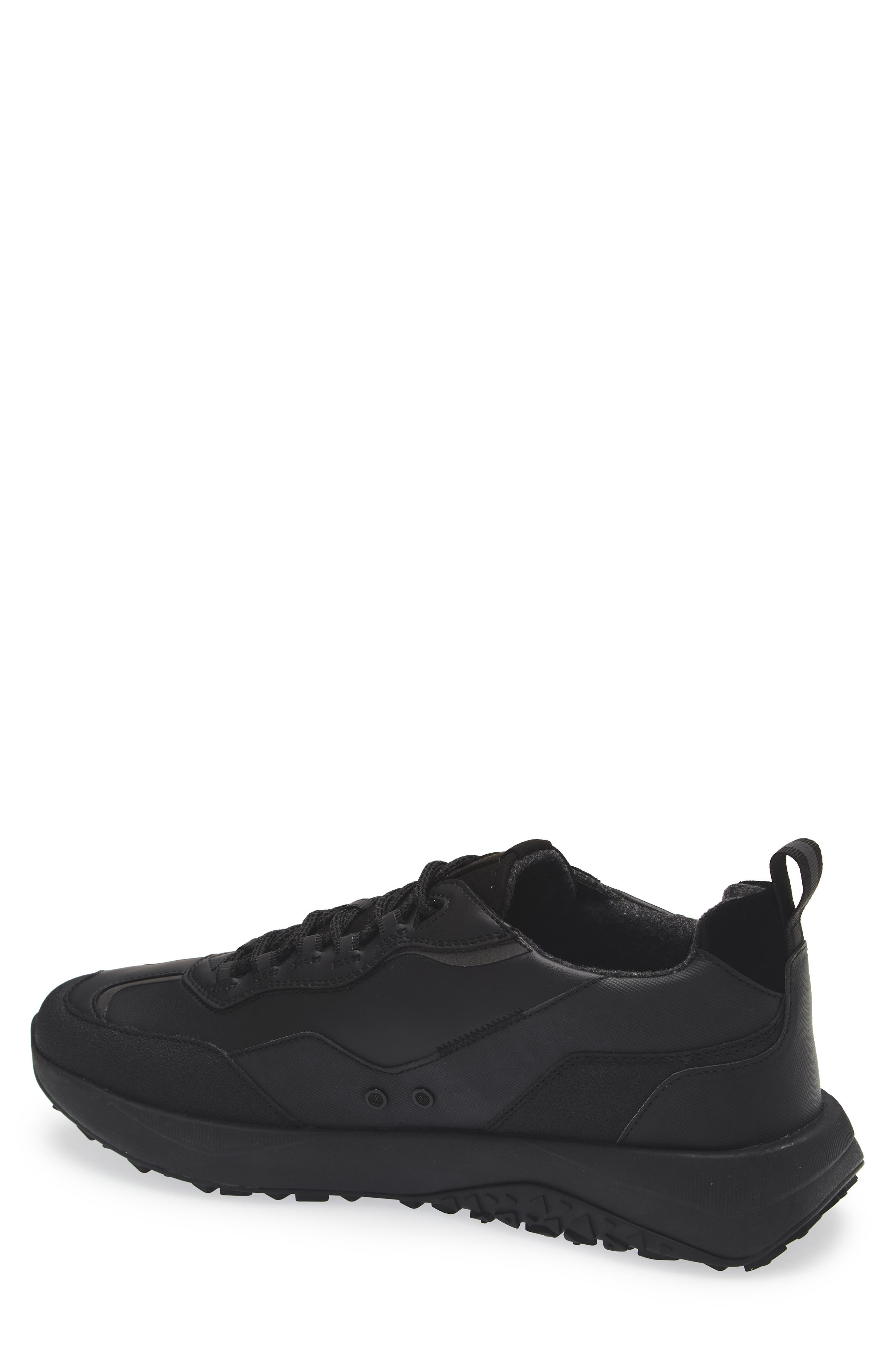 Kane Runn Sneaker, Alternate, color, BLACK