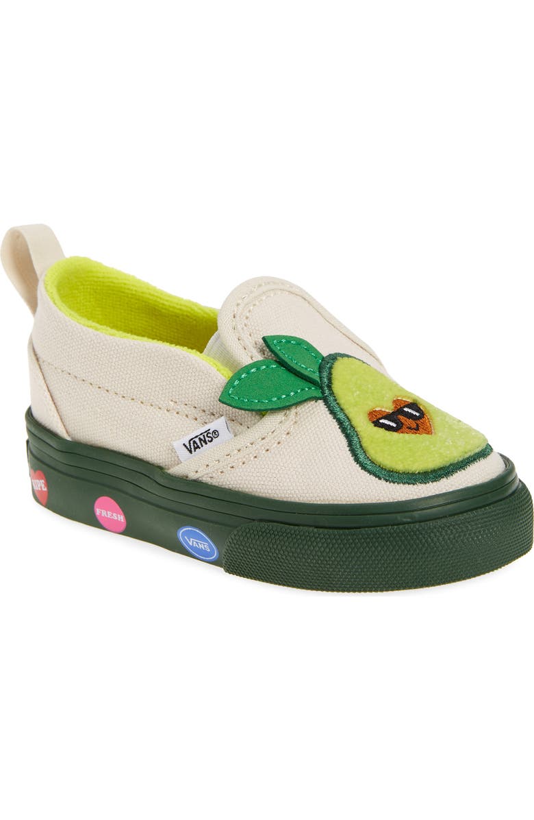 Vans Kid's Avocado Slip-On Sneaker, Main, color,