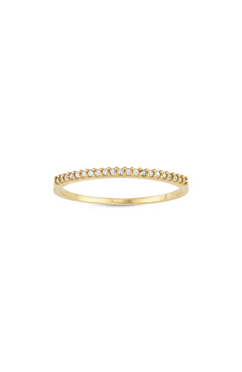 Pavé Diamond Band Ring