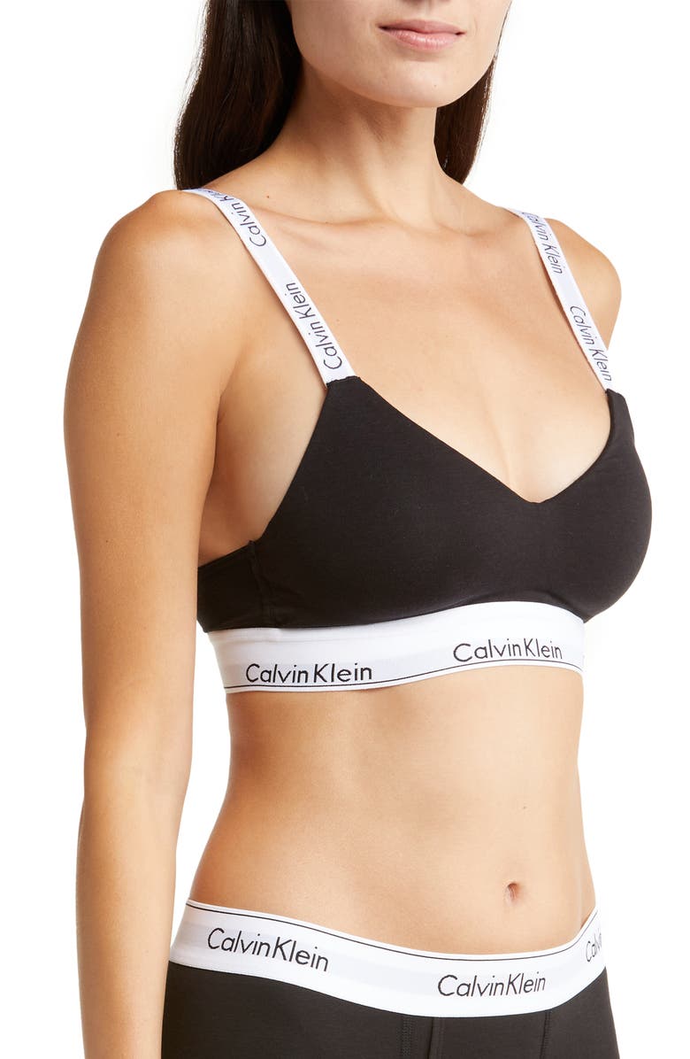 Calvin Klein Flex Lightly Lined Wireless Bralette, Alternate, color,