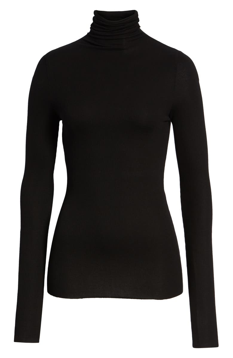 AG Chels Ribbed Turtleneck Sweater, Alternate, color, 